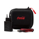 Kit de Carregamento Portátil com Estojo USB-C 30W Preto | Easy Coke - Coca-Cola