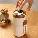 Copo Térmico 450ml Inteligente com Tampa Premium