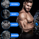 Kit Barras Anilhas 12kg Musculação Treino Funcional 15 Peças