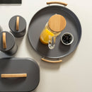 Bandeja com alças Ou 41,5x37x3cm Linha Sense