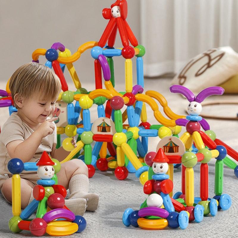 Blocos de Construção Magnéticos do Circo