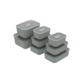 Kit Completo de Potes Herméticos Para Marmita Ou 8 Peças Linha Move Lock