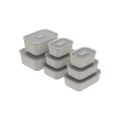 Kit Completo de Potes Herméticos Para Marmita Ou 8 Peças Linha Move Lock