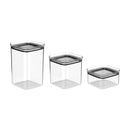 Kit de Potes Herméticos Ou 3 Unidades Linha Block