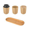 Kit Para Banheiro Ou 4 Peças em Cerâmica Linha Osaka