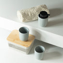 Kit Para Banheiro Ou 4 Peças em Cerâmica Linha Osaka