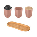 Kit Para Banheiro Ou 4 Peças em Cerâmica Linha Osaka